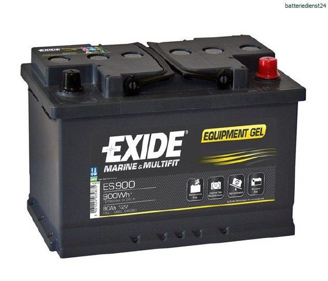 Langzeitenladebatterie EXIDE Equipment Gel