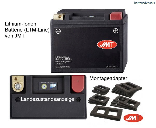 Power Sports Lithium-Ionen Batterien der LTM-Line